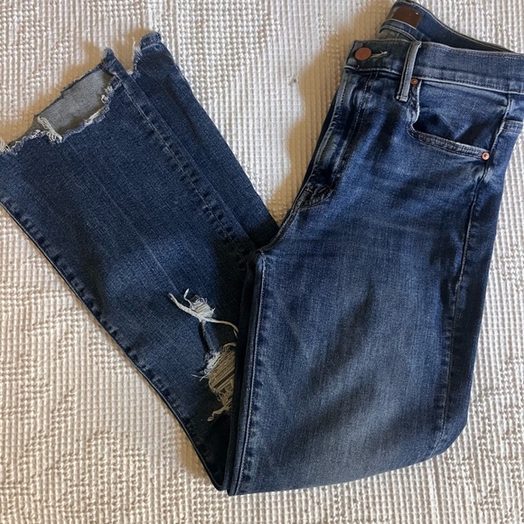 Mother Denim Insider Crop Step Chew - Picture 8 of 11